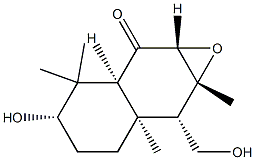 (1aR,2aS)-2a,3,4,5,6,6a,7,7a-Octahydro-4β-hydroxy-7β-hydroxymethyl-3,3,6aβ,7aα-tetramethylnaphth[2,3-b]oxiren-2(1aH)-one|