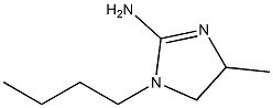 1H-Imidazol-2-amine,1-butyl-4,5-dihydro-4-methyl-(9CI) Structure
