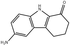 1H-Carbazol-1-one,6-amino-2,3,4,9-tetrahydro-(9CI) 化学構造式