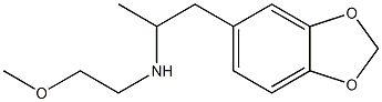 LOZJEWOZOKSOKA-UHFFFAOYSA-N/AKOS022515799/1-(2H-1,3-Benzodioxol-5-yl)-N-(2-methoxyethyl)propan-2-amine|