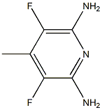 2,6-Pyridinediamine,3,5-difluoro-4-methyl-(9CI),74718-94-8,结构式