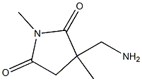 2,5-Pyrrolidinedione,3-(aminomethyl)-1,3-dimethyl-(9CI)|