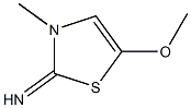 2(3H)-Thiazolimine,5-methoxy-3-methyl-(9CI) Structure