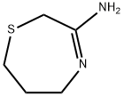 1,4-Thiazepin-3-amine,2,5,6,7-tetrahydro-(9CI) 结构式