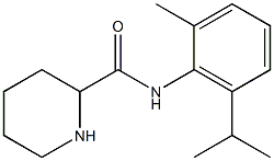 2-Piperidinecarboxamide,N-[2-methyl-6-(1-methylethyl)phenyl]-(9CI) Struktur