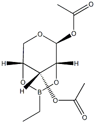 2-O,4-O-(에틸보란디일)-β-D-리보피라노스1,3-디아세테이트