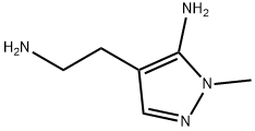 1H-Pyrazole-4-ethanamine,5-amino-1-methyl-(9CI) Struktur