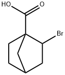 EXO,ENDO-2-BROMOBICYCLOHEPTANE-1-CARBOXYLIC ACID 结构式