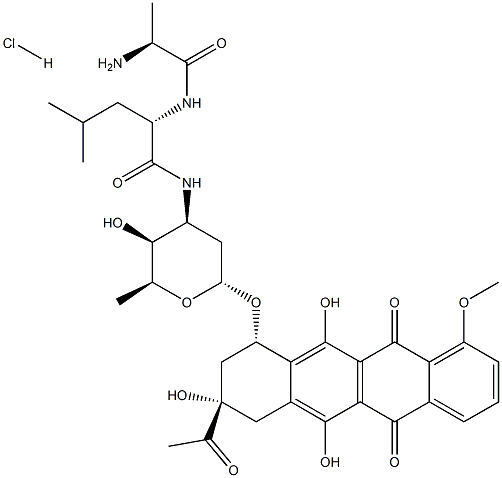 alanylleucyl-daunorubicin|化合物 T29825