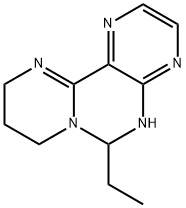 4H-Pyrimido[1,2-c]pteridine,6-ethyl-6,8,9,10-tetrahydro-(9CI),748739-11-9,结构式