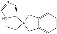 1H-Imidazole,4-(2-ethyl-2,3-dihydro-1H-2-silainden-2-yl)-(9CI) Struktur