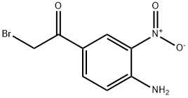 alpha-bromo-4-amino-3-nitroacetophenone Structure