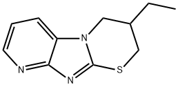 2H-Pyrido[2,3:4,5]imidazo[2,1-b][1,3]thiazine,3-ethyl-3,4-dihydro-(9CI),749160-83-6,结构式