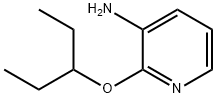 3-Pyridinamine,2-(1-ethylpropoxy)-(9CI) Structure