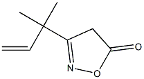 5(4H)-Isoxazolone,3-(1,1-dimethyl-2-propenyl)-(9CI) 化学構造式