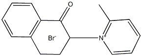 Pyridinium,2-methyl-1-(1,2,3,4-tetrahydro-1-oxo-2-naphthalenyl)-, bromide (1:1)|