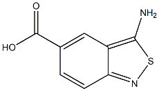 2,1-Benzisothiazole-5-carboxylicacid,3-amino-(9CI)|