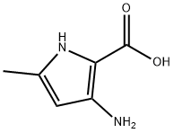 3-氨基-5-甲基-1H-2-吡咯甲酸, 749900-74-1, 结构式