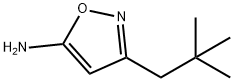 3-ネオペンチル-5-アミノイソオキサゾール 化学構造式