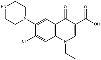 Norfloxacin EP Impurity E Structure