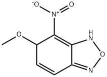 2,1,3-Benzoxadiazole,1,6-dihydro-6-methoxy-7-nitro-(9CI) Structure