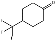 4-(トリフルオロメチル)シクロヘキサン-1-オン 化学構造式