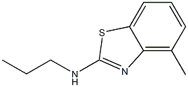 2-Benzothiazolamine,4-methyl-N-propyl-(9CI)|