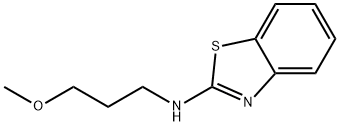 N-(3-甲氧基丙基)苯并[D]噻唑-2-胺, 75105-01-0, 结构式
