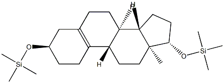 [[Estr-5(10)-ene-3α,17β-diyl]bisoxy]bis(trimethylsilane) Struktur