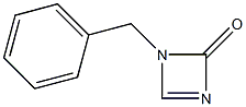 1,3-Diazet-2(1H)-one,1-(phenylmethyl)-(9CI) Struktur