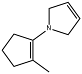 1H-Pyrrole,2,5-dihydro-1-(2-methyl-1-cyclopenten-1-yl)-(9CI) 化学構造式