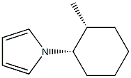 1H-Pyrrole,1-[(1R,2S)-2-methylcyclohexyl]-,rel-(9CI) Struktur