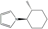 1H-Pyrrole,1-[(1R,2R)-2-methylcyclohexyl]-,rel-(9CI) 化学構造式