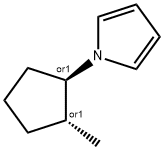 1H-Pyrrole,1-[(1R,2R)-2-methylcyclopentyl]-,rel-(9CI) 化学構造式