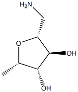 D-Glucitol, 6-amino-2,5-anhydro-1,6-dideoxy- (9CI) Structure