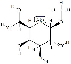ba-D-galacto-Hexodialdo-1,5-pyranoside, methyl, 6-hydrate (9CI) 结构式