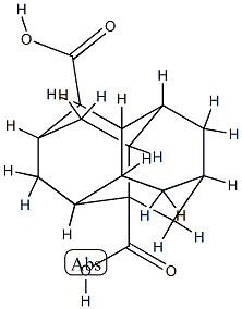 1,6-Diamantanedicarboxylic acid Struktur
