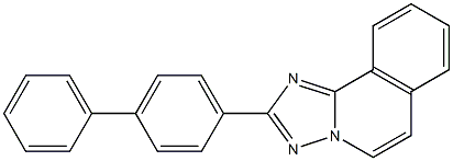 2-(1,1'-biphenyl-4-yl)-1,2,4-triazole(5,1-a)isoquinoline|