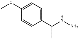 1-(1-(4-methoxyphenyl)ethyl)hydrazine Structure