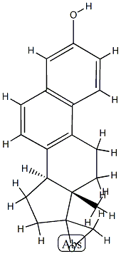 spiro-17 beta-oxiranylestra-1,3,5(10),6,8-pentaene-3-ol Structure