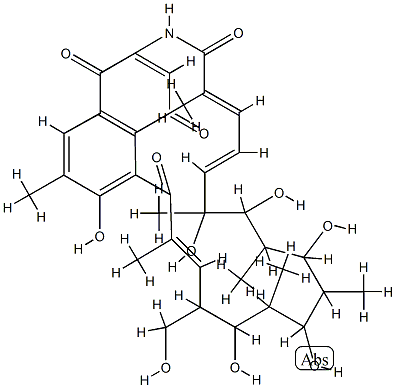 75352-19-1 8-Deoxy-20-hydroxyrifamycin W