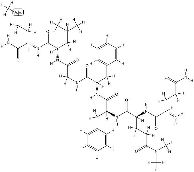 substance P (5-11), N,N-diMe-Gln(6)- Structure