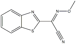 2-Benzothiazoleacetonitrile,alpha-(methoxyimino)-(9CI)|