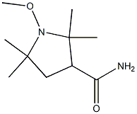 3-Pyrrolidinecarboxamide,1-methoxy-2,2,5,5-tetramethyl-(9CI),754130-76-2,结构式