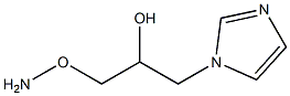 1H-Imidazole-1-ethanol,alpha-[(aminooxy)methyl]-(9CI) Struktur