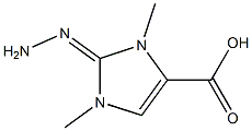 1H-Imidazole-4-carboxylicacid,2-hydrazono-2,3-dihydro-1,3-dimethyl-(9CI) Struktur