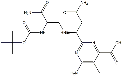 tert-butyloxycarbonylpyrimidoblamic acid|