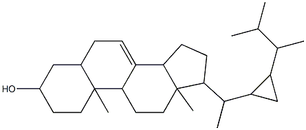 23-demethylacanthasterol Struktur