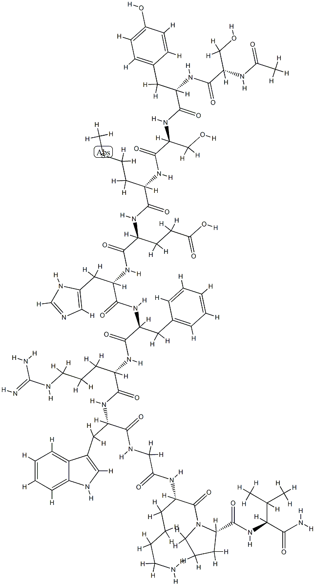 MSH, 2-Tyr-alpha- 结构式