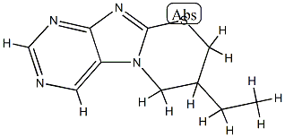 6H-[1,3]Thiazino[2,3-f]purine,7-ethyl-7,8-dihydro-(9CI) Struktur